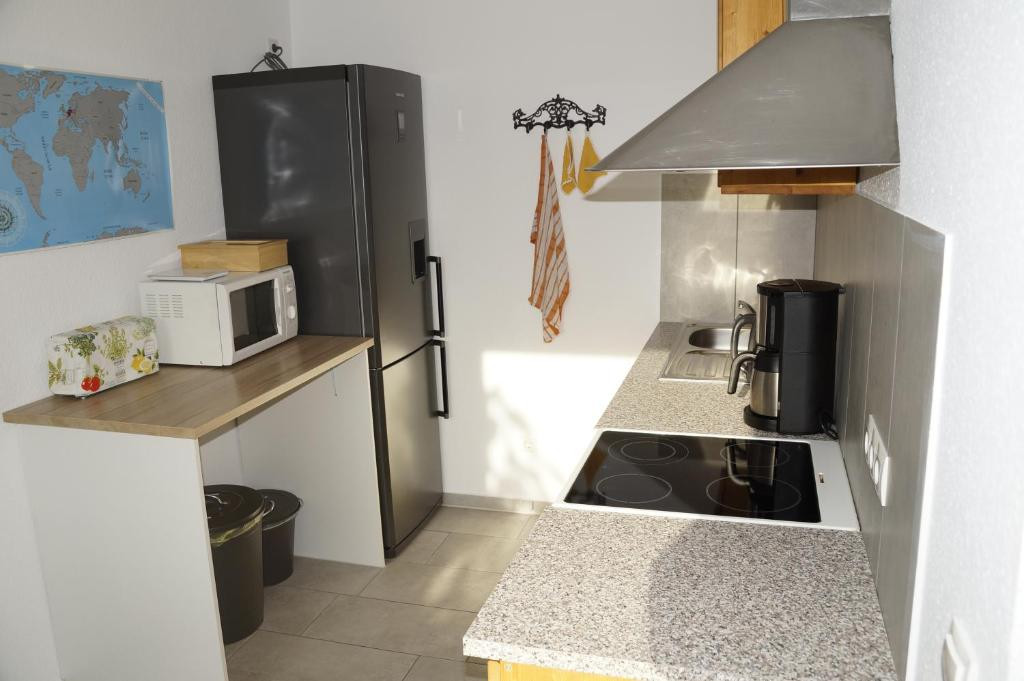 Küche der Ferienwohnung